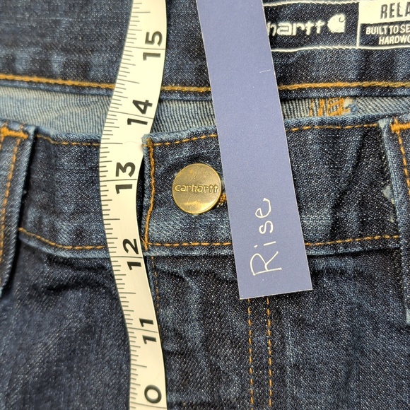 Carhartt Men's Denim Jeans 46 X 30 Relaxed Fit Pants - Picture 9 of 11